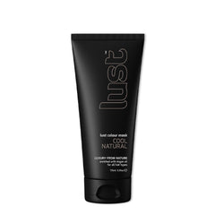 Natural colour hair mask in black squeeze tube, 175 ml