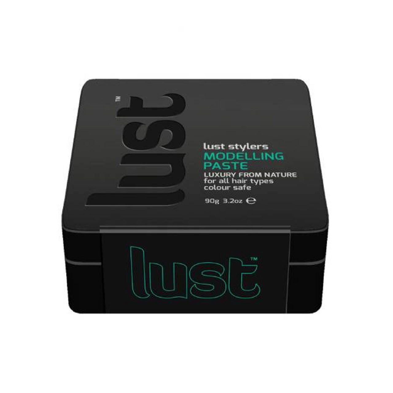 Black Lust Modelling Paste jar with teal lust logo, 90g