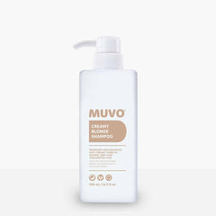 Muvo creamy blonde shampoo bottle with pump, 500 ml