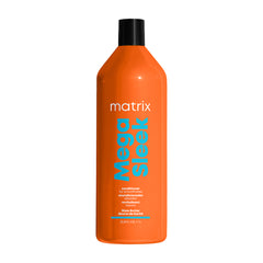 Matrix Mega Sleek conditioner bottle, orange with black cap, 1000 ml