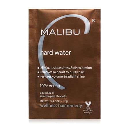 Malibu hard water sachet, brown 5 g packet