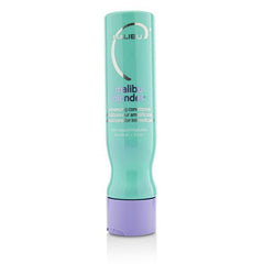 Malibu C Malibu Blondes enhancing conditioner bottle, turquoise and purple, 266 ml