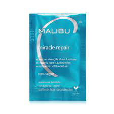 Teal Malibu C Miracle Repair sachet, 12 g, single-use packet