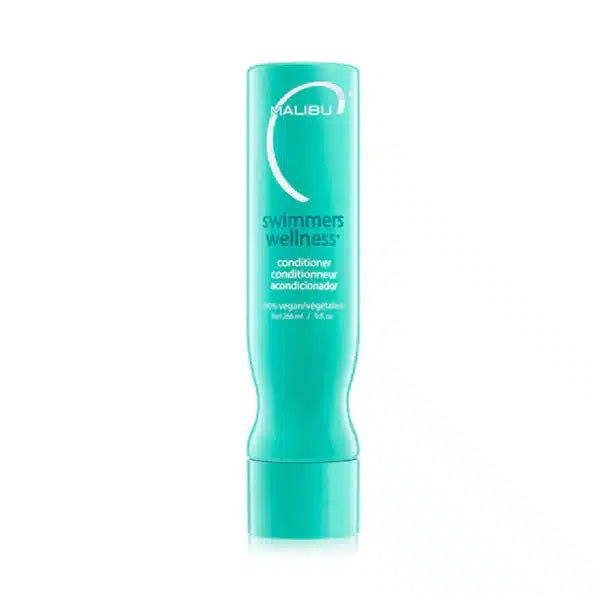 Malibu C Swimmers wellness conditioner bottle, teal 266ml