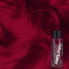 Manic Panic AMPLIFIED dye bottle with dark vampire red liquid