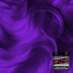 Manic Panic CLASSIC Formula electric amethyst hair dye jar, purple shade.