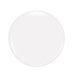 White nail polish swatch circle
