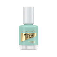 Max Factor Miracle Pure nail polish bottle, light blue-green Moonstone 840