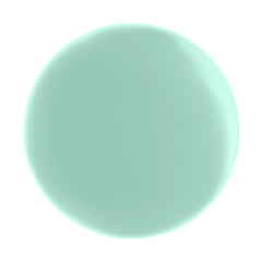 Nail polish color swatch, light blue-green Moonstone tone