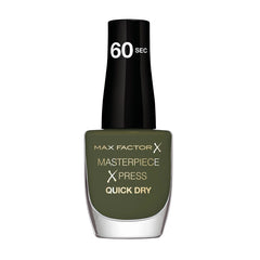 Nail polish bottle, Max Factor Xpress Quick Dry, shade 600, pine green