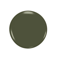 Nail polish color swatch, pine green