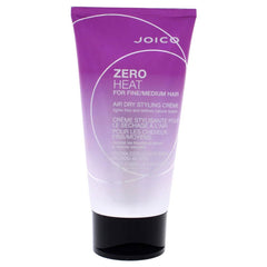 Joico Zero Heat air-dry styling creme tube, purple and white, for fine/medium hair