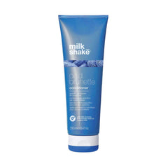Milk Shake cold brunette conditioner tube, 250 ml, blue label.