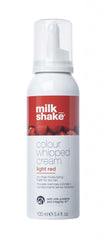 Milkshake colour whipped cream light red 100ml bottle