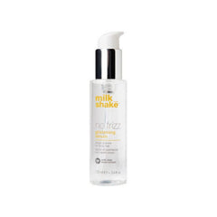 Milk Shake glistening serum bottle with pump, clear liquid