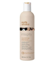 Milk_shake Integrity nourishing shampoo bottle, 300 ml, cream label