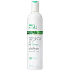Milk Shake Sensorial Mint conditioner bottle, white with green label and mint details