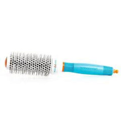 Moroccanoil 45mm medium ceramic barrel brush with turquoise handle