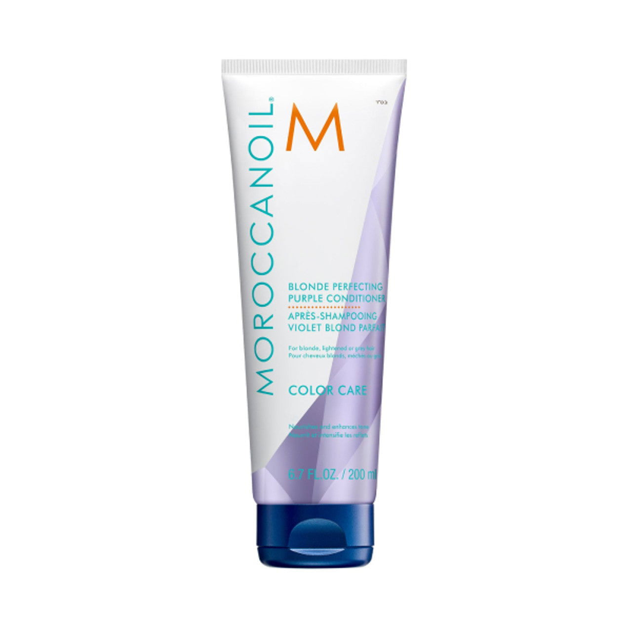 Moroccanoil blonde perfecting purple conditioner tube, 200 ml