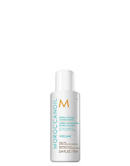 Moroccanoil extra volume conditioner bottle, 70 ml, white with pump cap