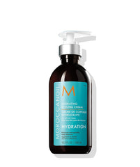 Moroccanoil hydrating styling cream bottle with pump, 300 ml