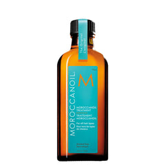 Moroccanoil Treatment Original 100ml amber glass hair oil bottle with teal label