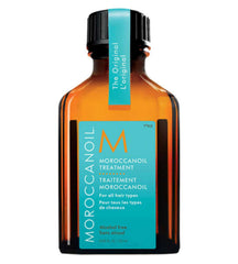 Moroccanoil Treatment Original hair oil bottle, amber with black cap