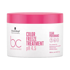 Schwarzkopf BC Bonacure Color Freeze pH 4.5 treatment jar with pink lid