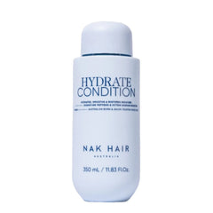 Hydrate conditioner bottle, 350 mL, light blue with blue cap