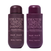 Nak Hair Structure Complex Protein Shampoo & Conditioner 350 mL bottles set
