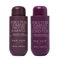 Nak Hair Structure Complex Protein Shampoo & Conditioner 350 mL bottles set