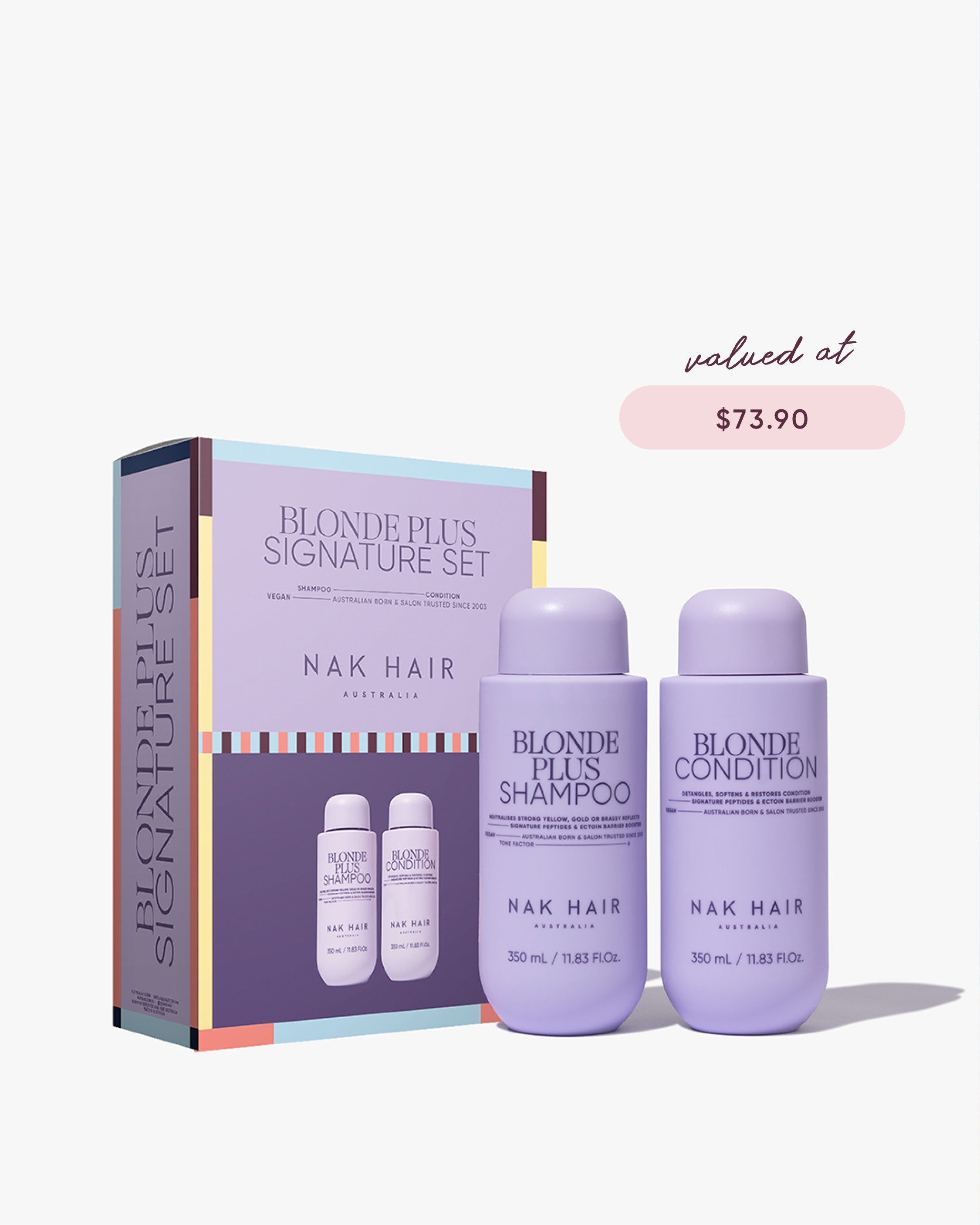 NAK Hair Signature Blonde Plus Duo 2026