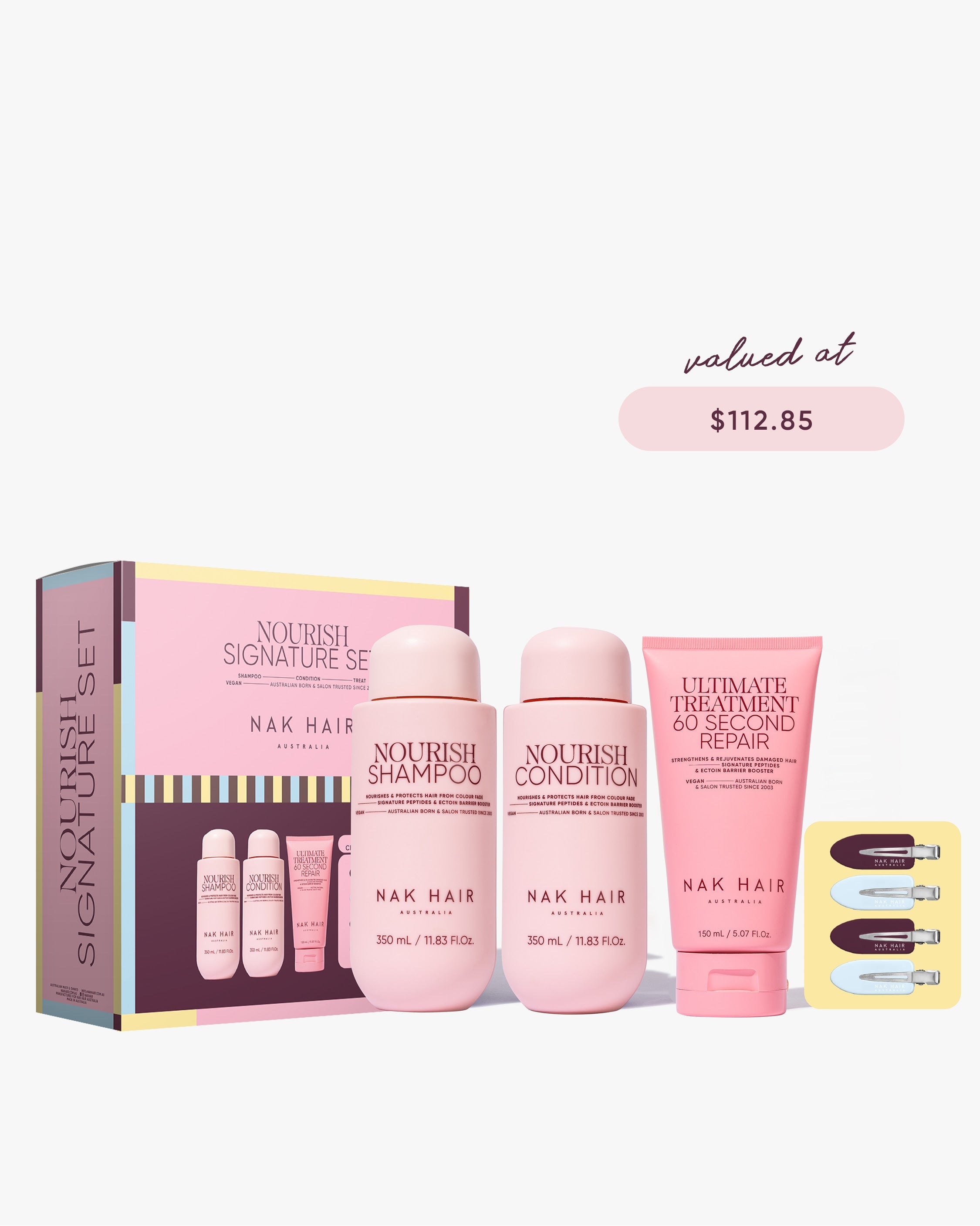 NAK Hair Signature Nourish Trio with Gift 2026