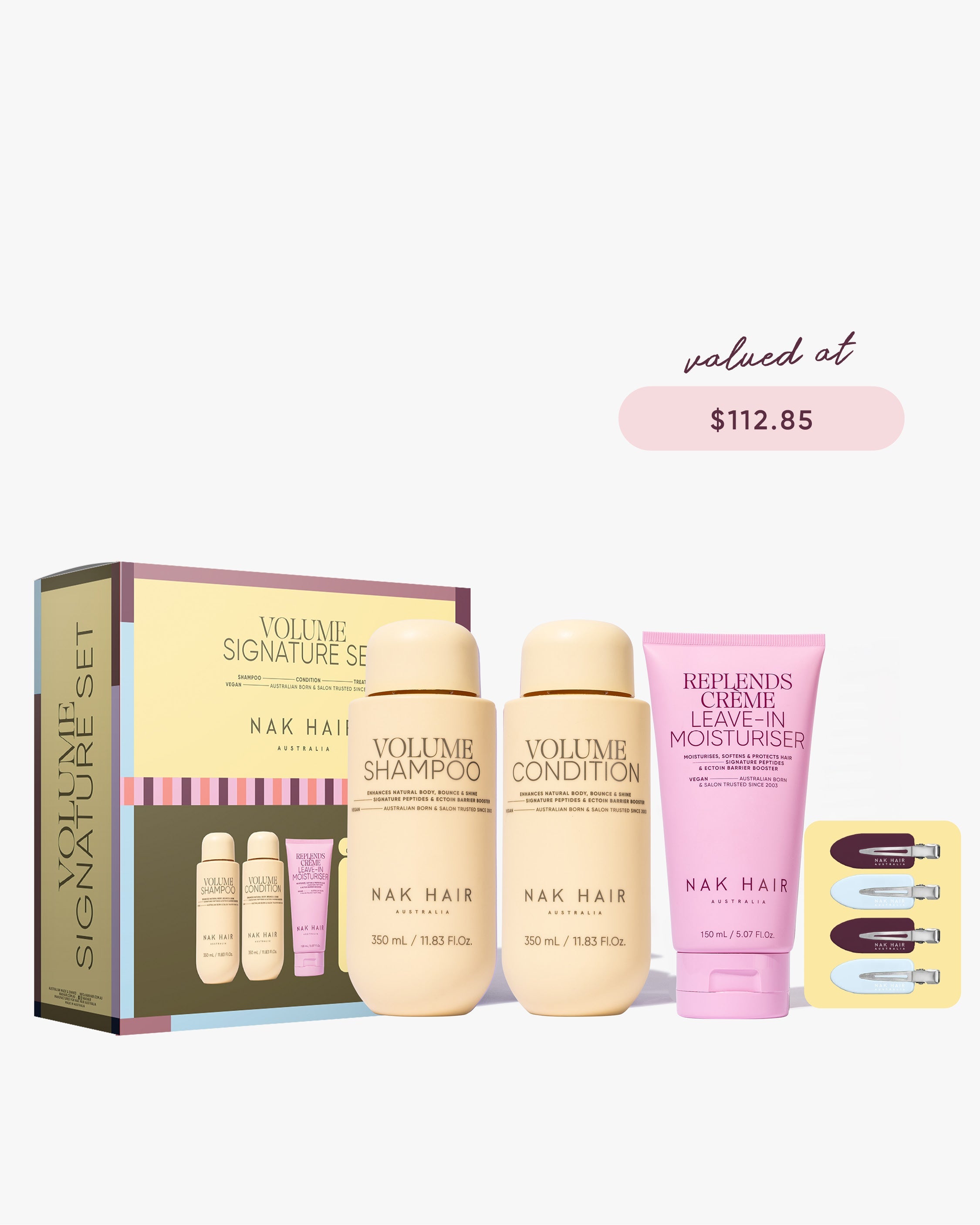 NAK Hair Signature Volume Trio with Gift 2026