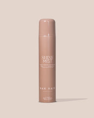 NAK HAIR Shine Mist hair spray bottle, light pink cylindrical canister