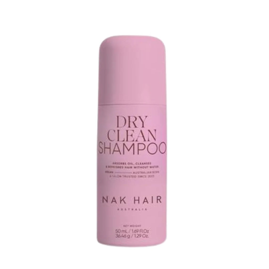 Nak Hair dry clean shampoo bottle, pink, 50 ml