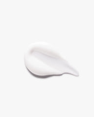 Hair finishing creme dollop, smooth white cream texture