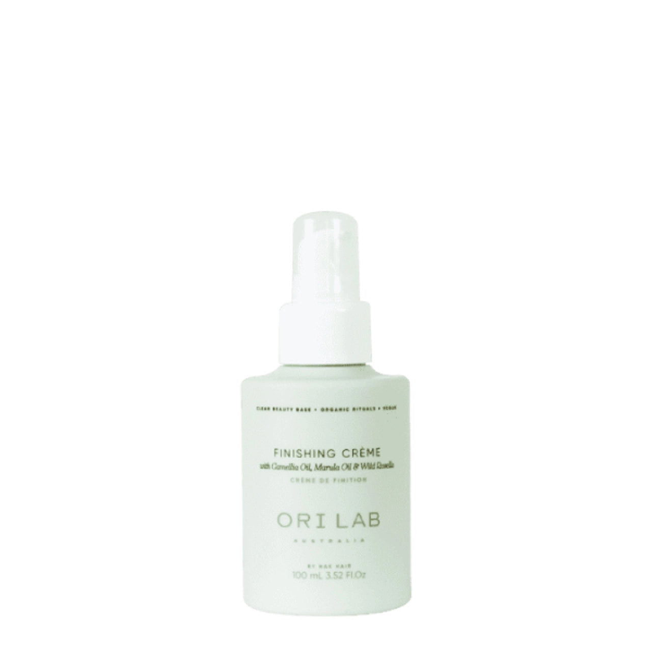 ORI Lab finishing creme bottle, 100 ml white pump