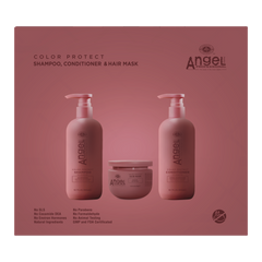Angel Professional Deep Sea Color Protect Shampoo, Conditioner & Mask Holiday Gift Set 2026
