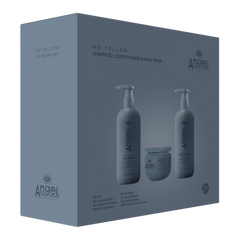 Angel Professional Deep Sea No Yellow Shampoo, Conditioner & Mask Holiday Gift Set 2026 - Image 2