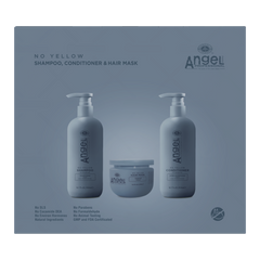 Angel Professional Deep Sea No Yellow Shampoo, Conditioner & Mask Holiday Gift Set 2026