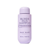 Blonde Plus shampoo bottle, purple label, 350 ml