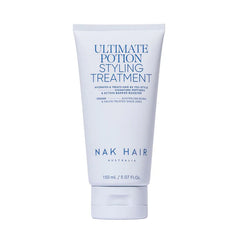 Ultimate Potion Styling Treatment tube, white with blue text, 150 ml