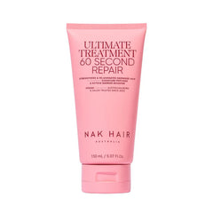 Hair repair treatment tube, pink, with cap base, 150 ml