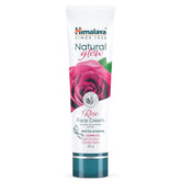 Himalaya Natural Glow rose face cream tube, pink rose label, 50g