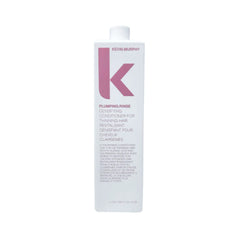 Kevin Murphy hair plumping rinse bottle, white with pink label and flip-top cap