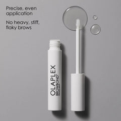 Olaplex Browbond building serum with open cap and vertical applicator wand