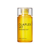 Olaplex No.7 Bonding Oil bottle with amber-gold liquid and clear cap, 60 ml