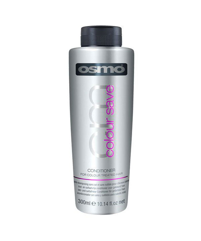 Osmo Colour Save conditioner bottle, 300ml, silver with black cap