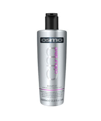 Osmo Colour Save shampoo bottle, silver with black cap, 1000 ml